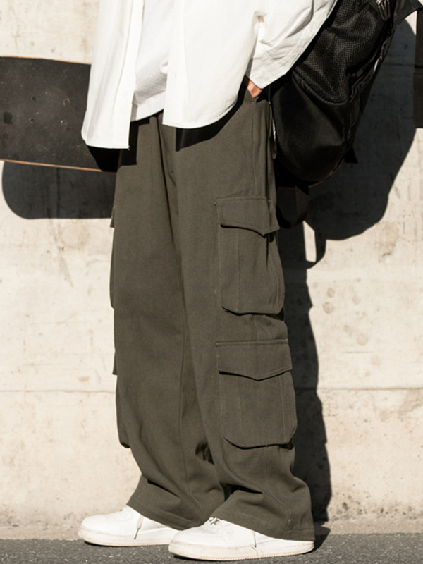 Men's Multi Pocket Cargo Pants-3